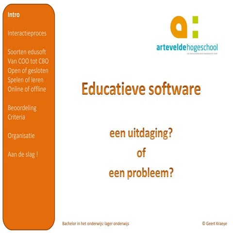Educatieve software