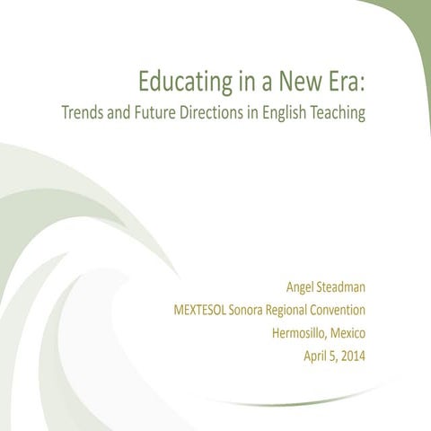 Educating in a New Era