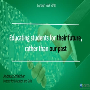 Educating students for their future, rather than our past  (Education World F...