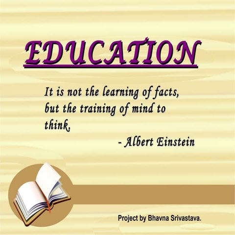 Education and its types