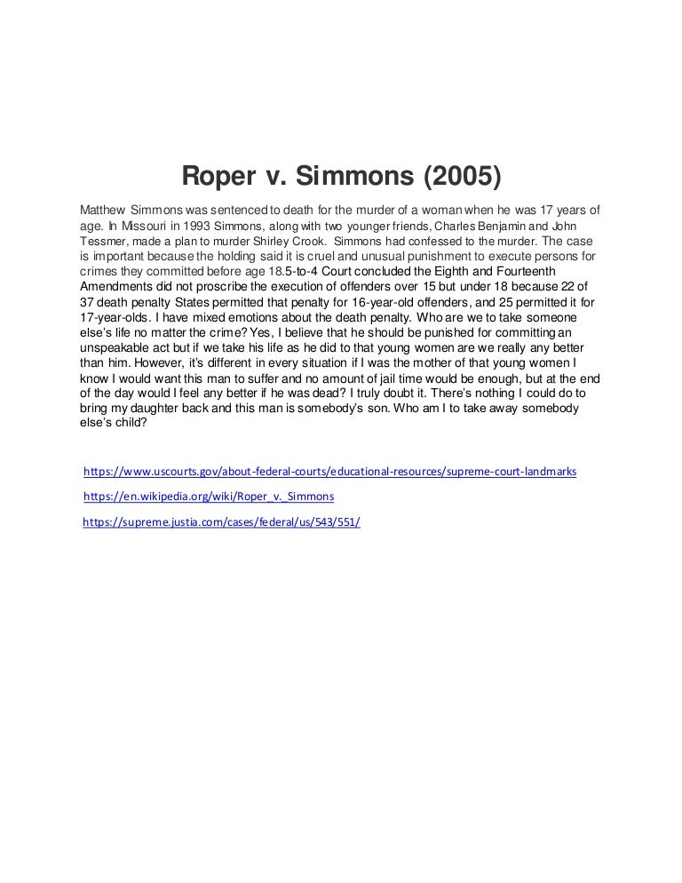 simmons v roper