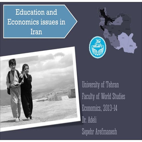 Economy of Education in Iran