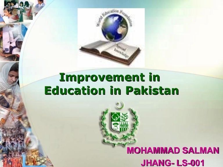Presentation about education system image