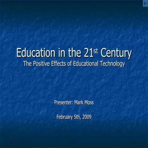 Roles and functions of educational technology in the 21st century ...