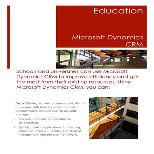 Microsoft Dynamics CRM for Education