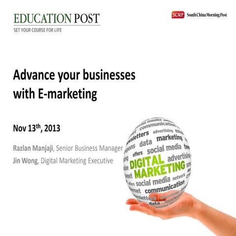Education Post - Advance your business with e-marketing