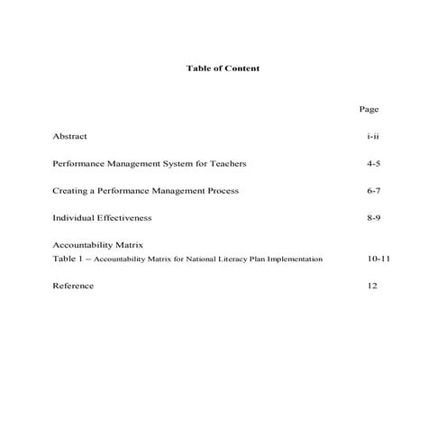 Education   Ruel Reid   Performance Management