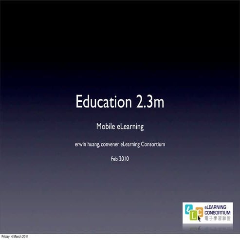 Education 2.3 m erwin