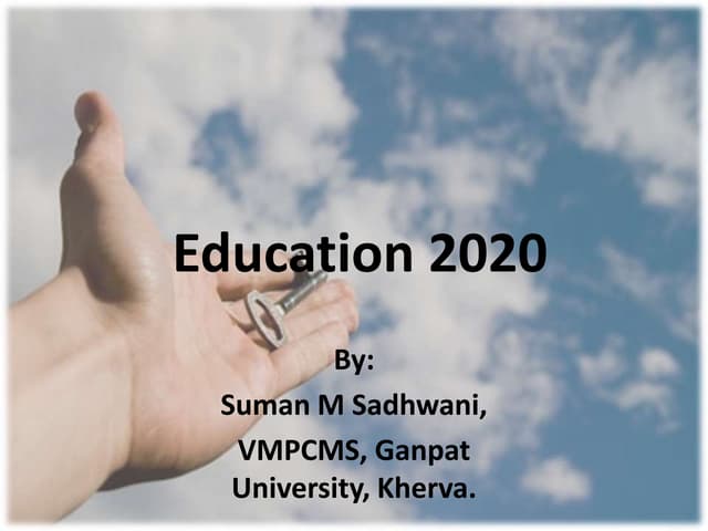 Education 2020