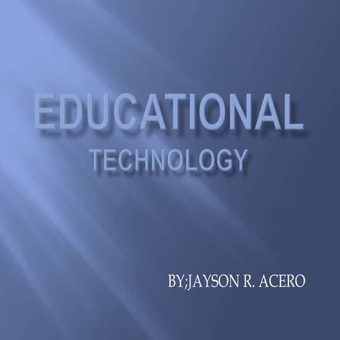 Educational technology