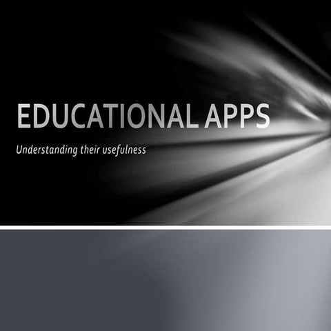 Educational apps