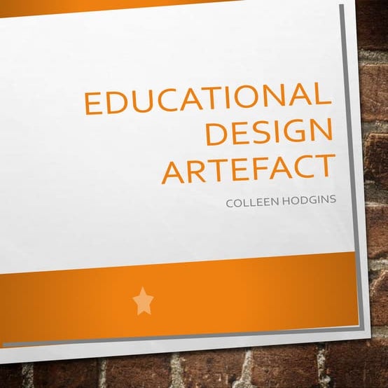 Educational design presentation 2020 
