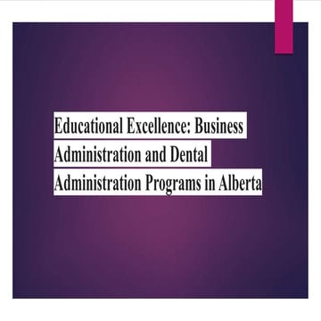 Why Alberta Is a Great Place to Pursue a Business Administration ...