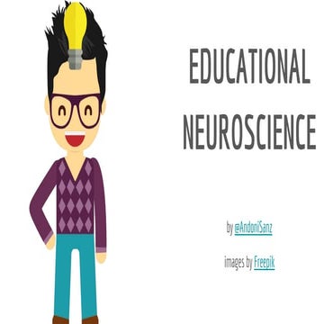 #Educational #neuroscience (by Andoni Sanz)
