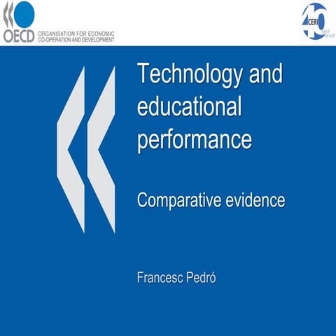 Technology use and educational performance