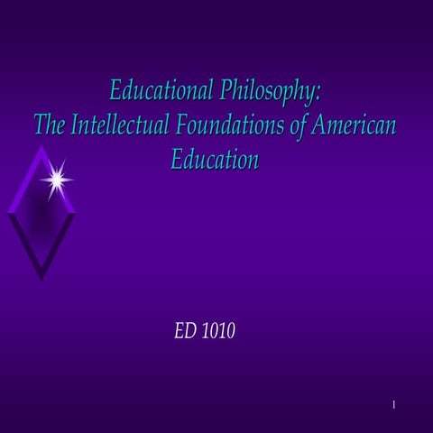 Educational philosophy