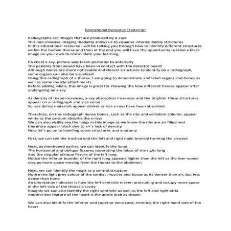 Radiography Reflection.pdf