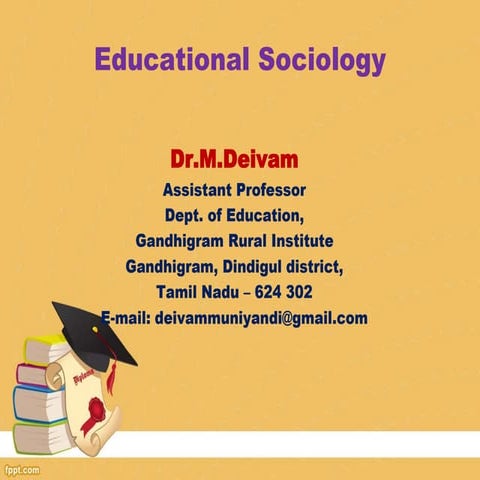 Educational sociology