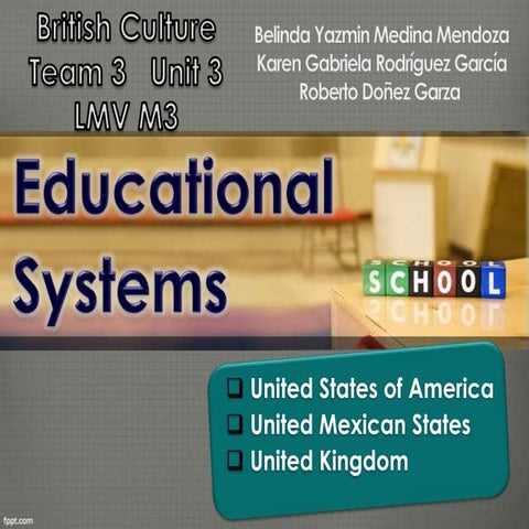 Educational systems | PPTX
