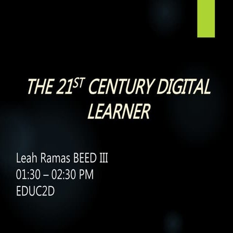 Educational tech activity