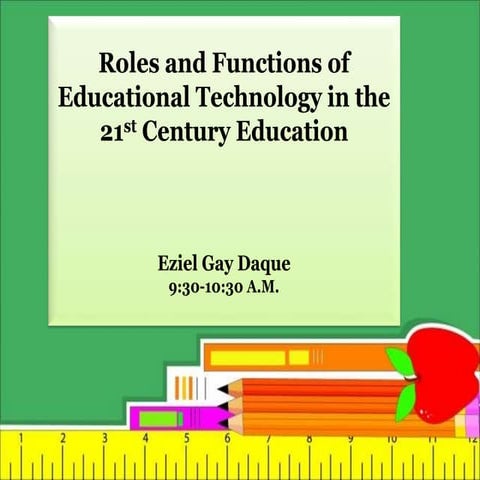 Educational technology