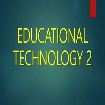 Educational technology 