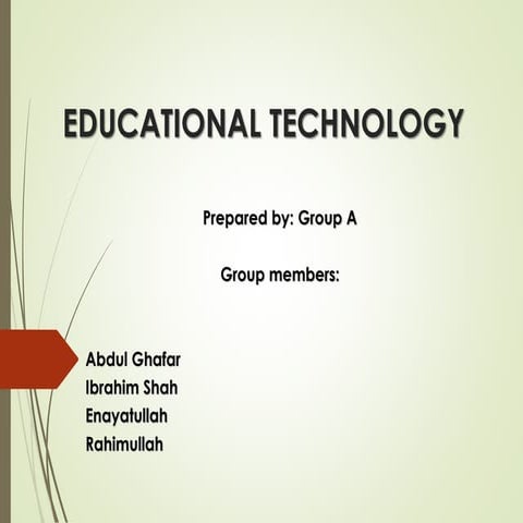 Educational technology 