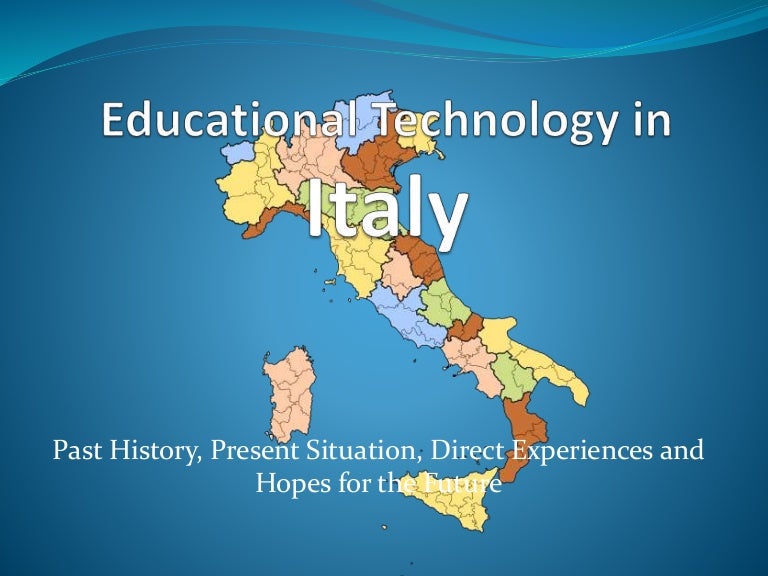 Educational Technology in Italy