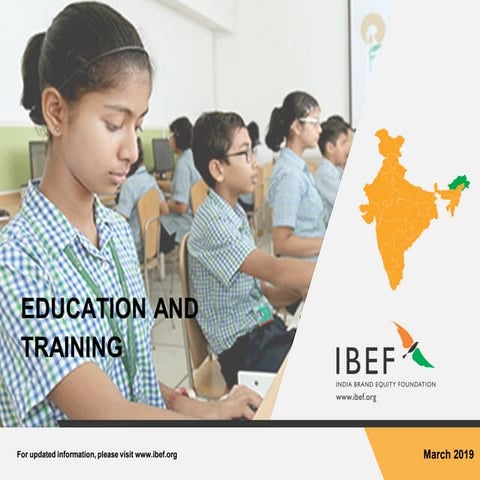 Education and Training Sector Report - March 2019 | PPT