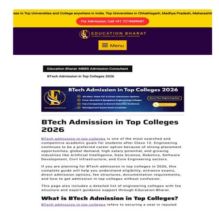 BTech Admission in MIT WPU – Eligibility, Fees, Entrance Exam ...