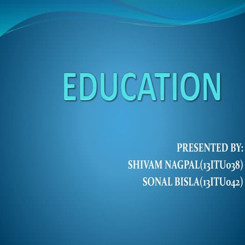 Education  case study(datawarehouse )