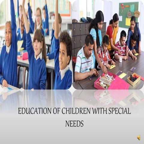 Education children with special needs