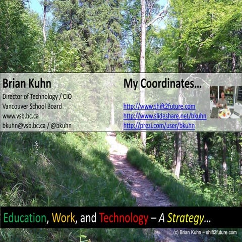VSB education committee - philosophy and strategy for technology