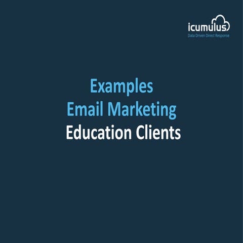 Education examples may 2017 | PPTX