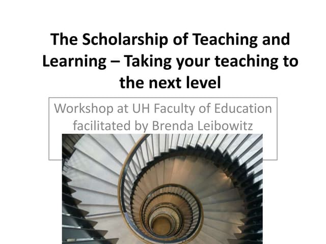 Education faculty sotl workshopc 25 may 2016