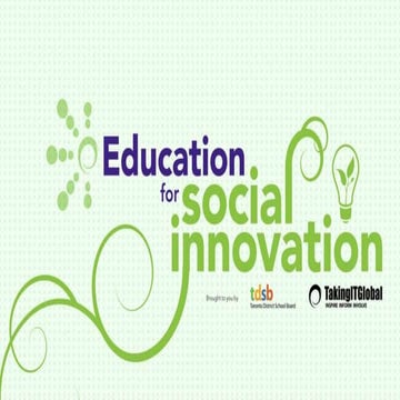 TIGed Course Education for Social Innovation - Session 3