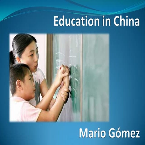 Education in china | PDF