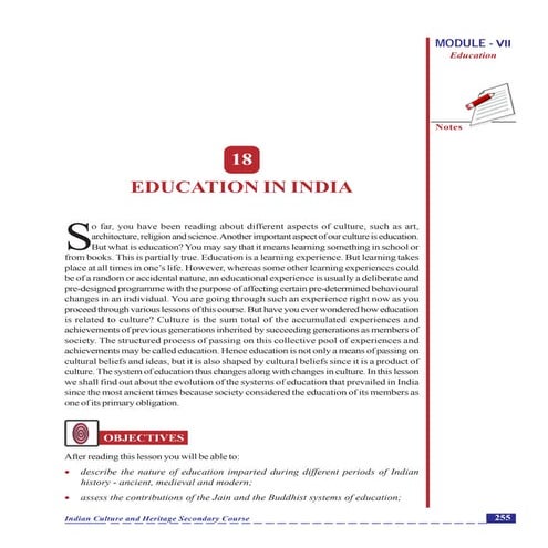 Education in india