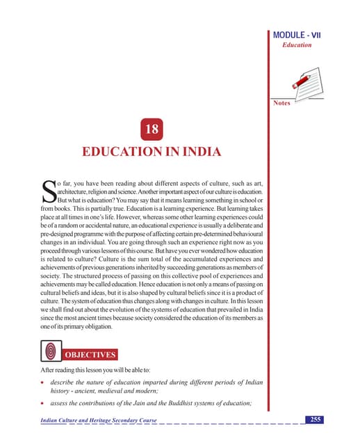 Ancient Education System of India CLASS VIII by Vungngaihlian (TGT ...