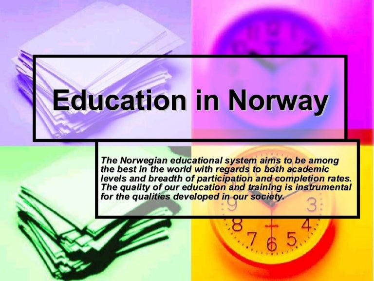 Education In Norway