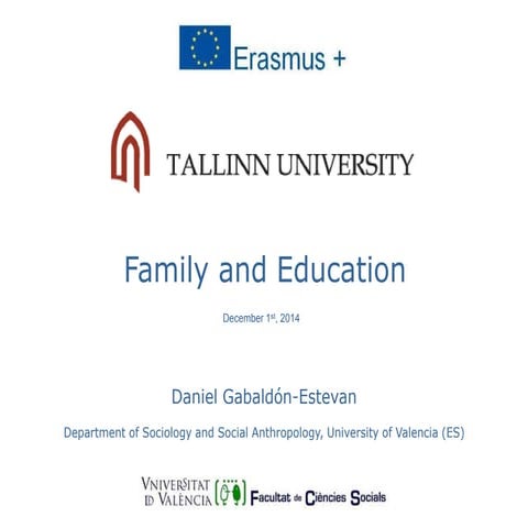 Education; marriage and family