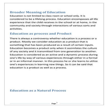 Aims,Purposes and importance of Education Presentation | PPTX
