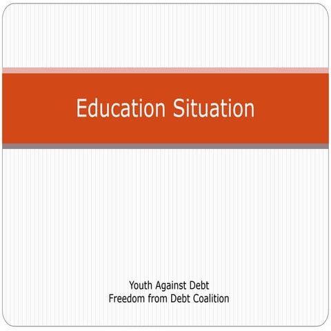 Education Situation