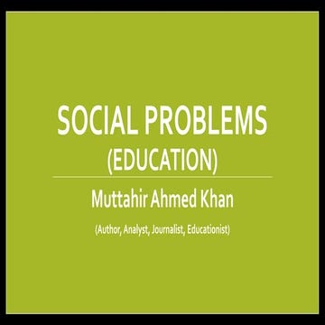 Education Social Problems (Education).pptx