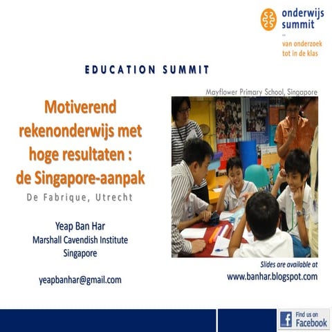 Education Summit Utrecht, The Netherlands
