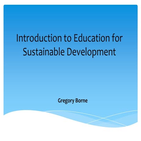 Education sustainabledevelopment