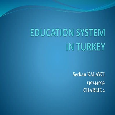 11 turkish educational system | PPT