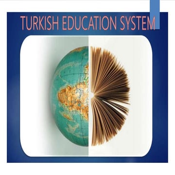 Education system in turkey | PPT