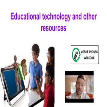 Education Technology and Other Learning Resources