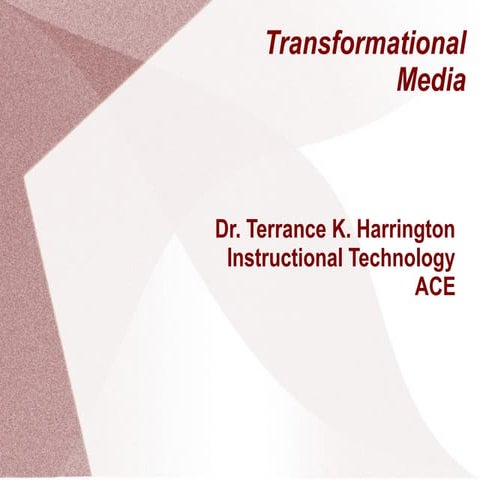 Educational Transformation with Media